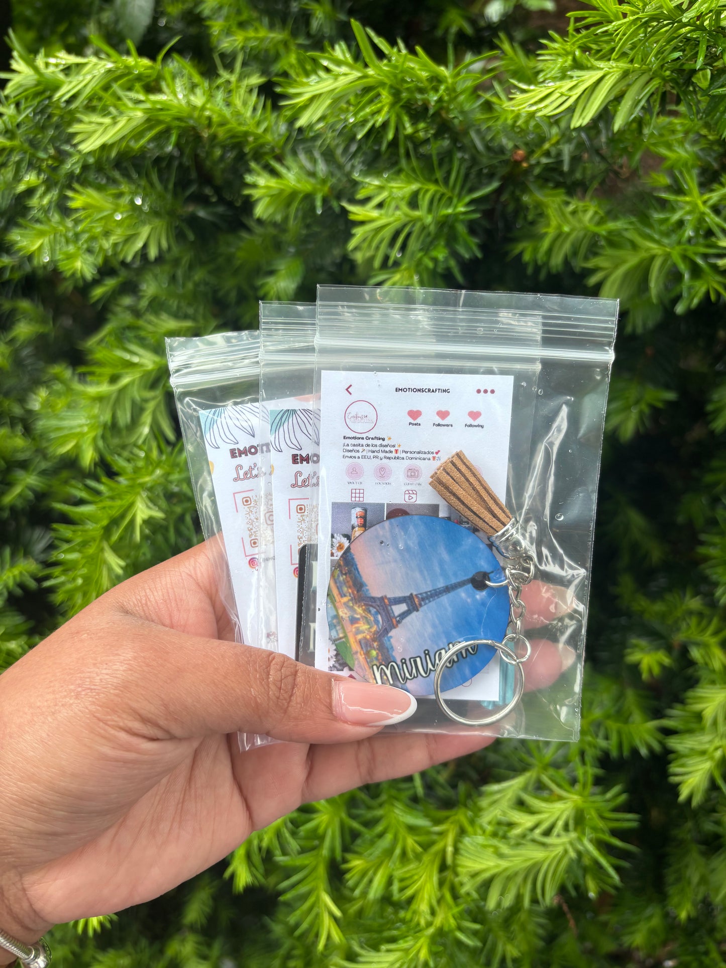 Llaveros personalizados