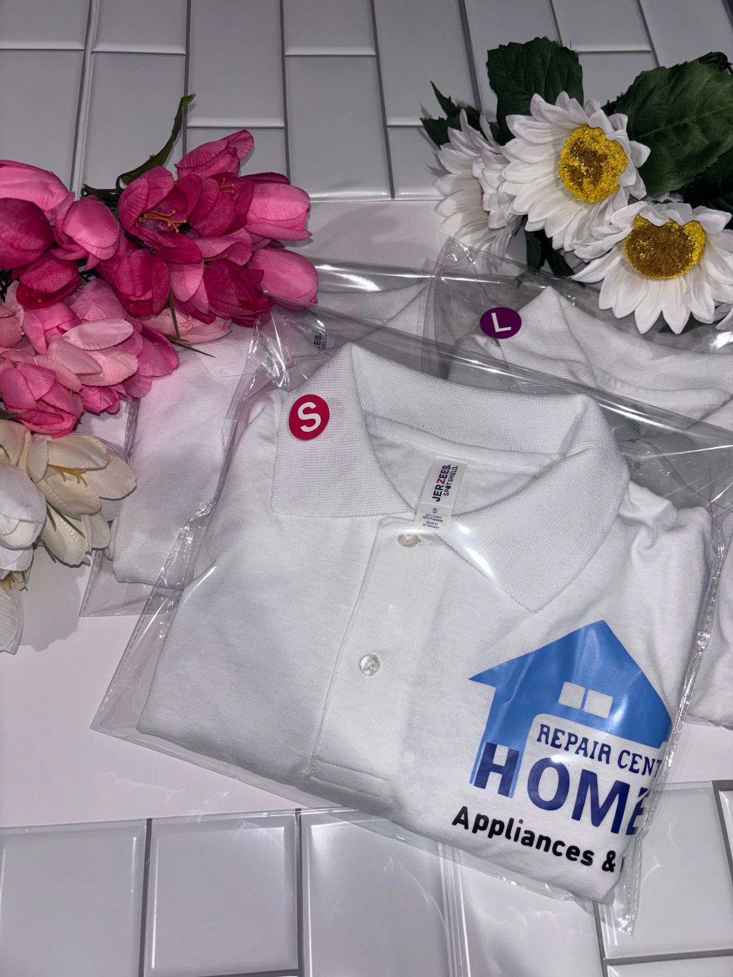 T-shirts Cuello Vinil Textil