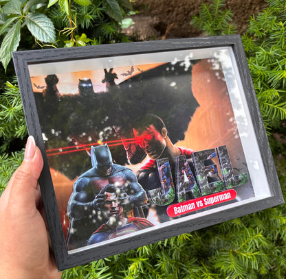 Cuadro Superman VS Batman