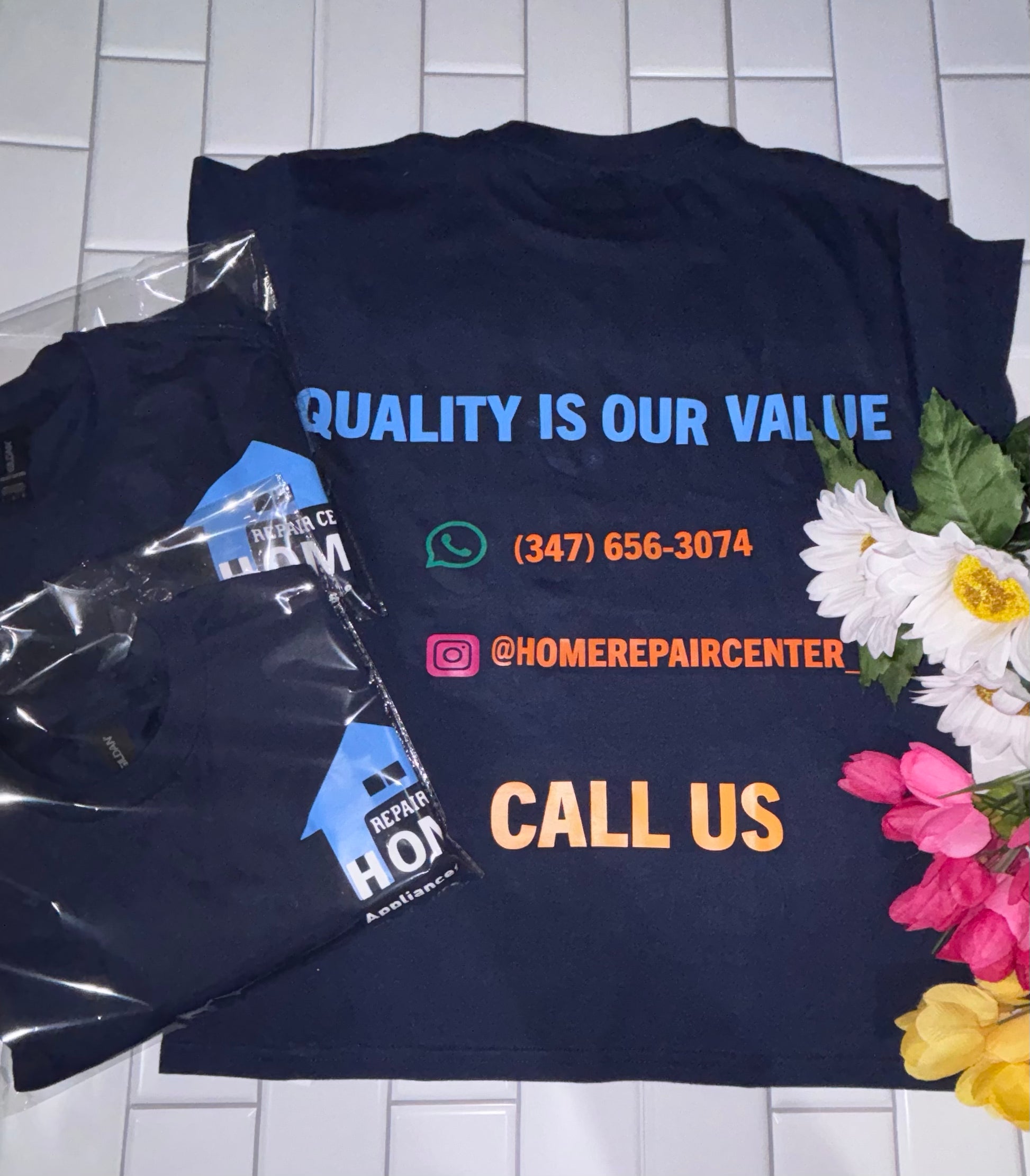 T-shirts Cuello Redondo Vinil Textil