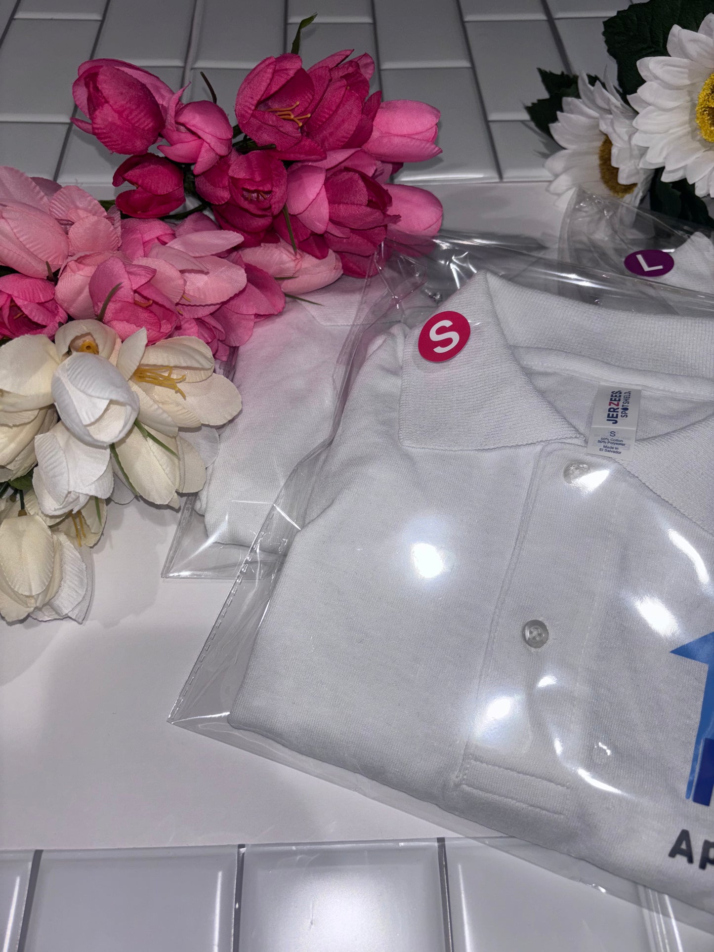 T-shirts Cuello Vinil Textil