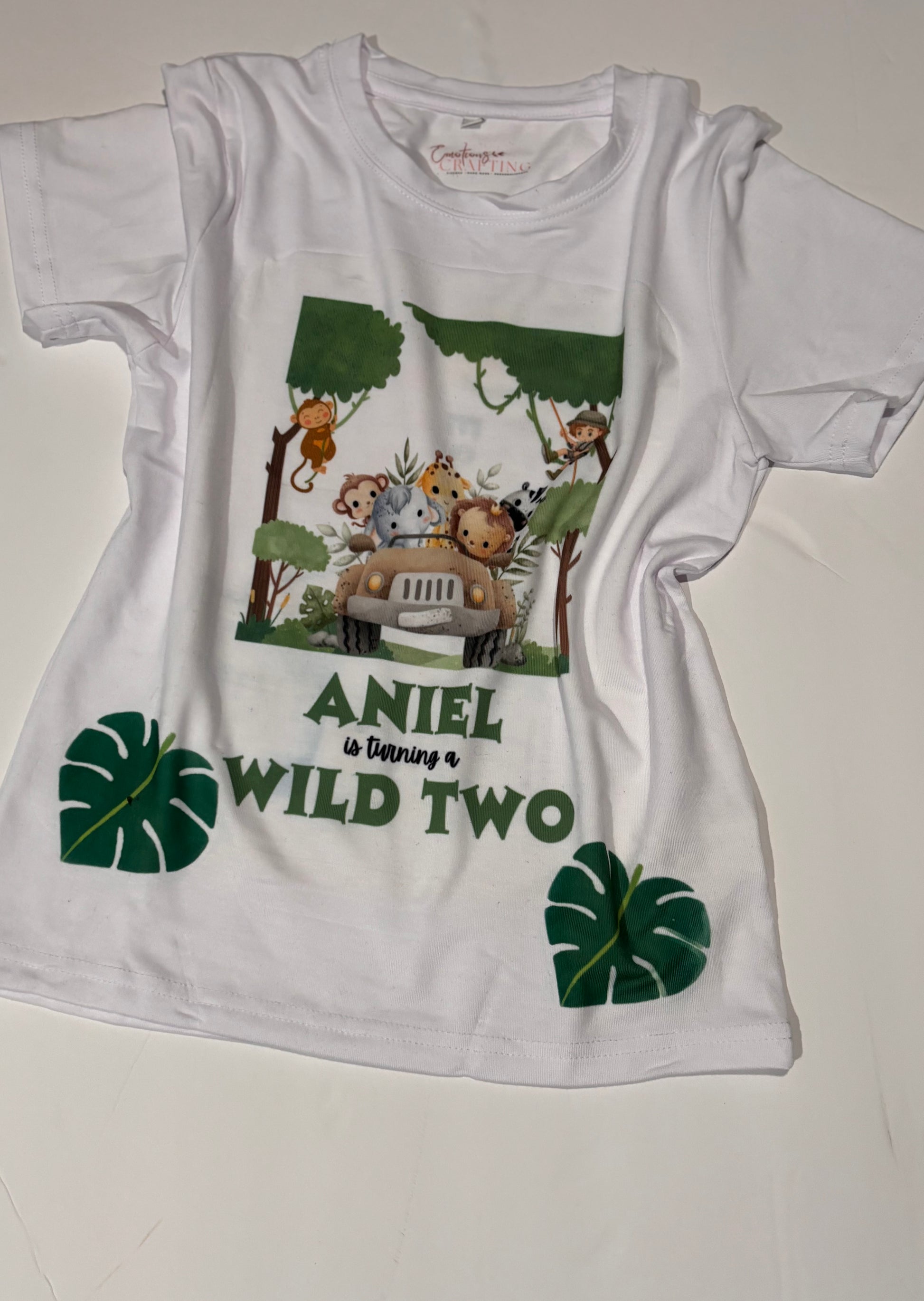 Safari Birthday T-shirts