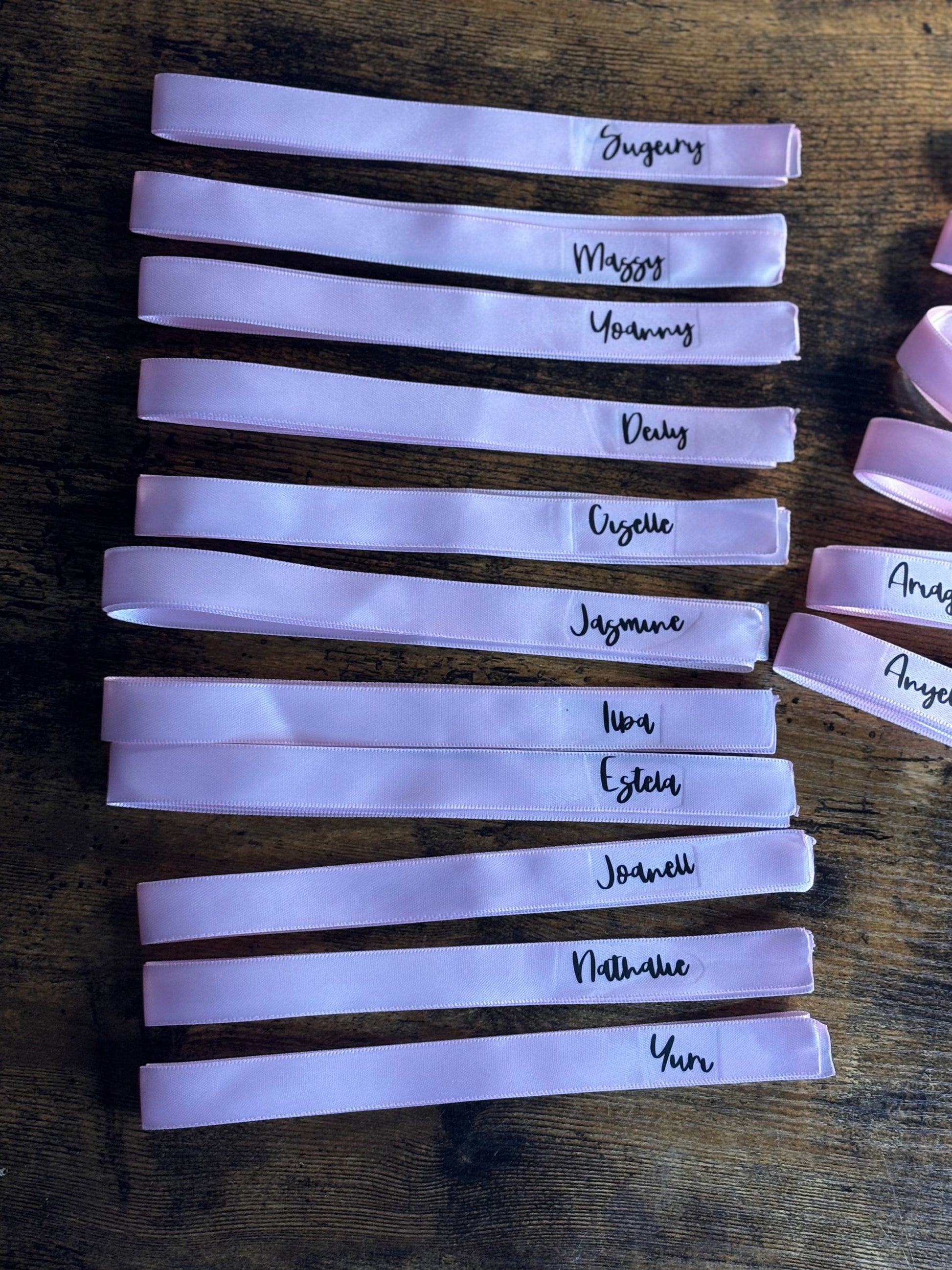Ribbon Names