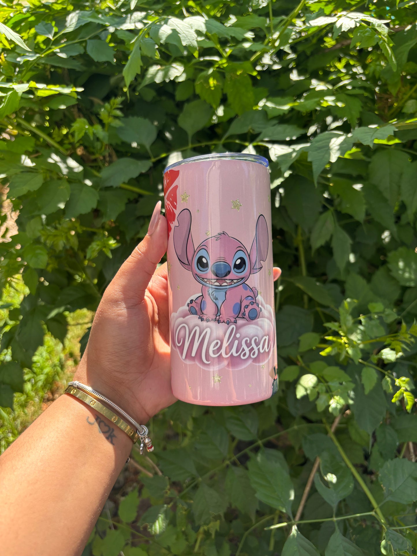 Pink Stitch 12onz.