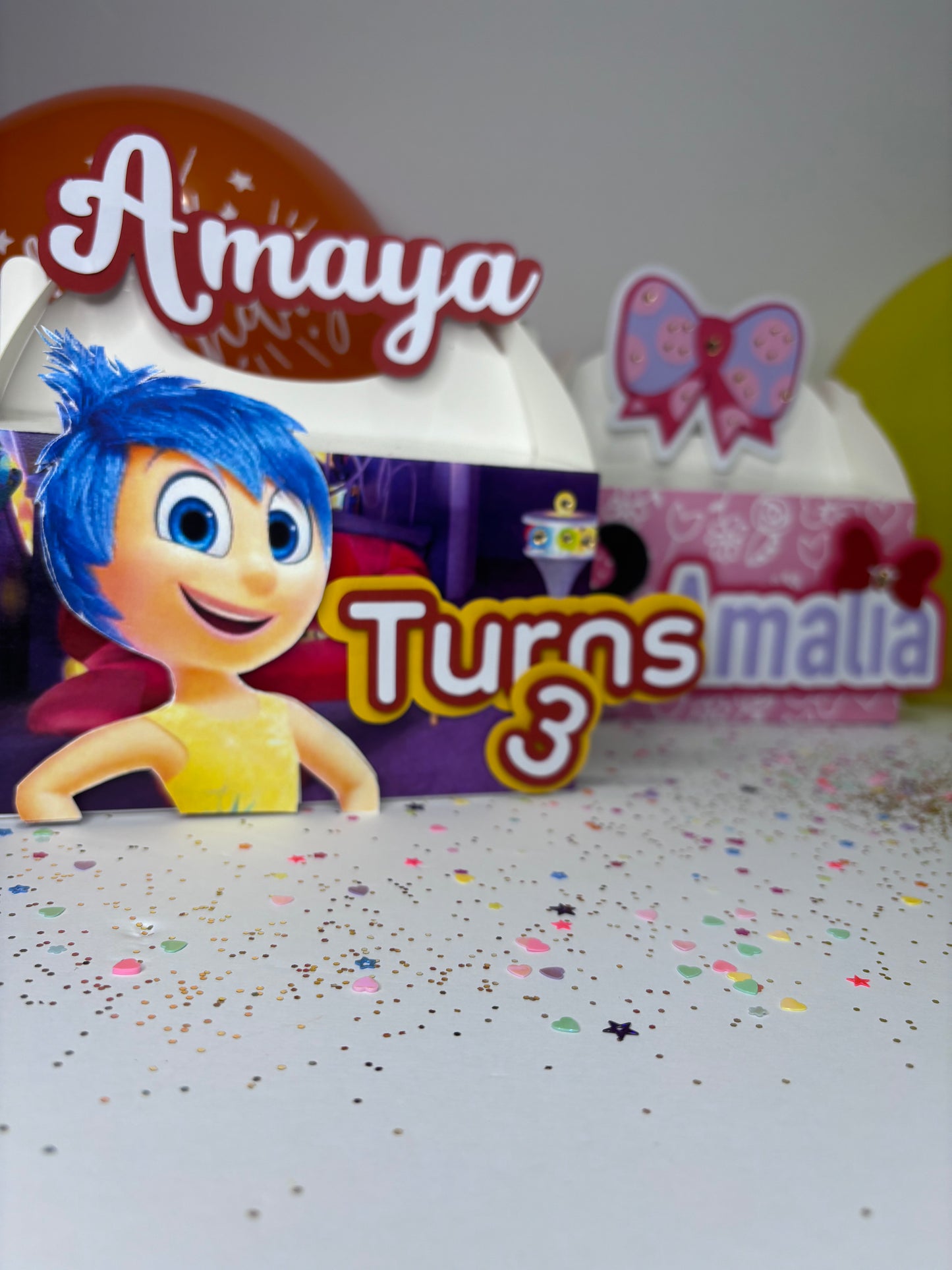 Cajas de dulce temática Intensamente