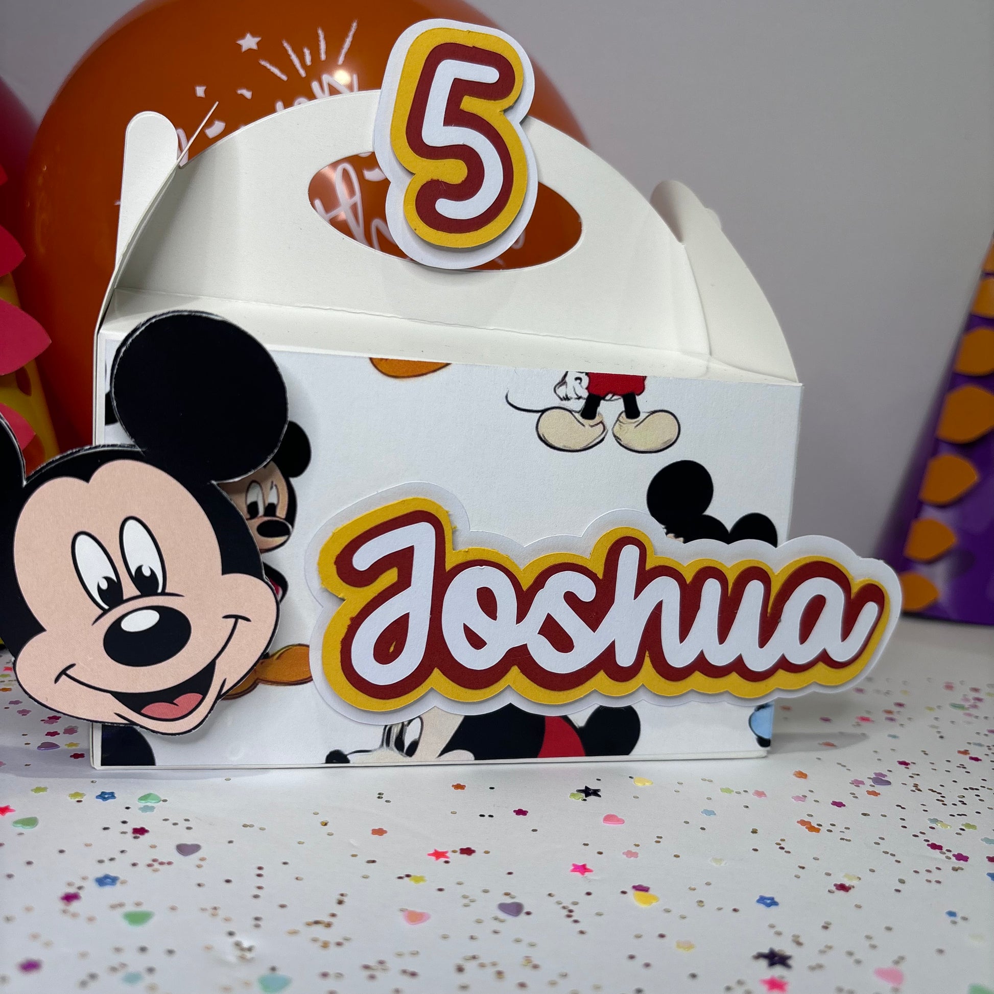 Cajas de dulce temática Mickey and Minnie