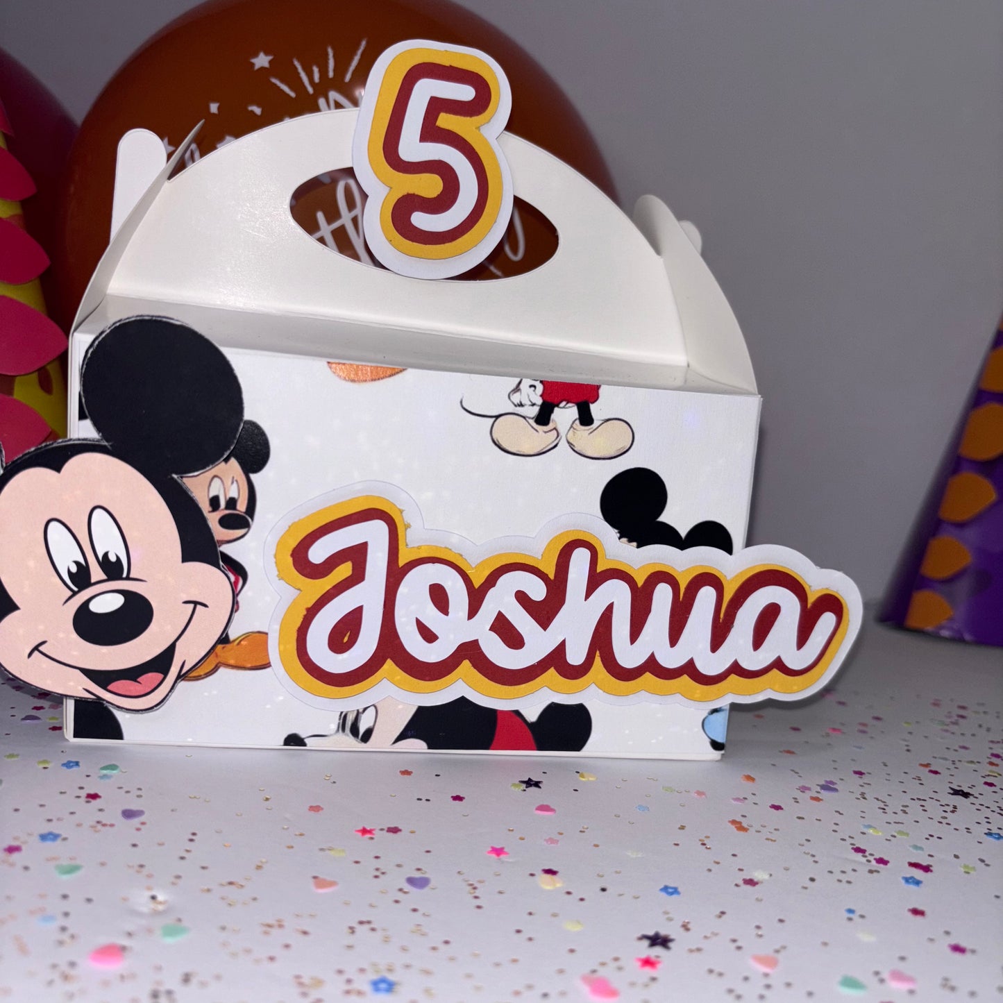 Cajas de dulce temática Mickey and Minnie