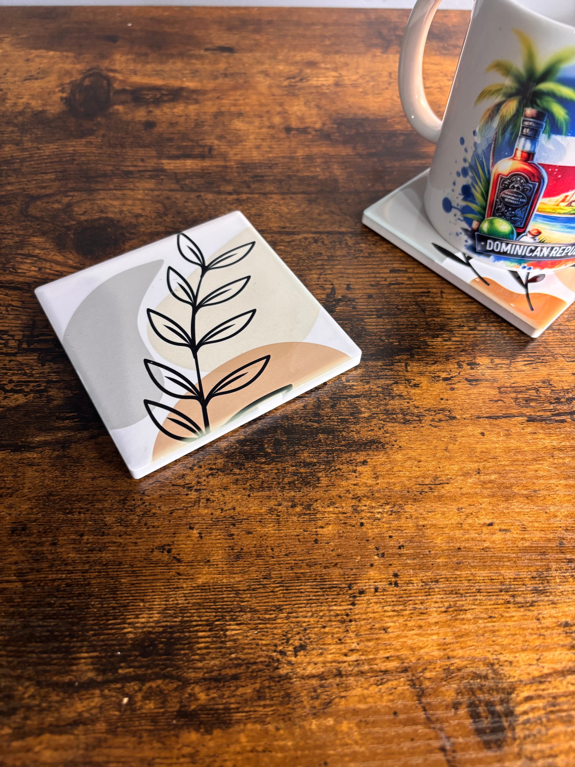 Set de 2 porta vasos para mesas