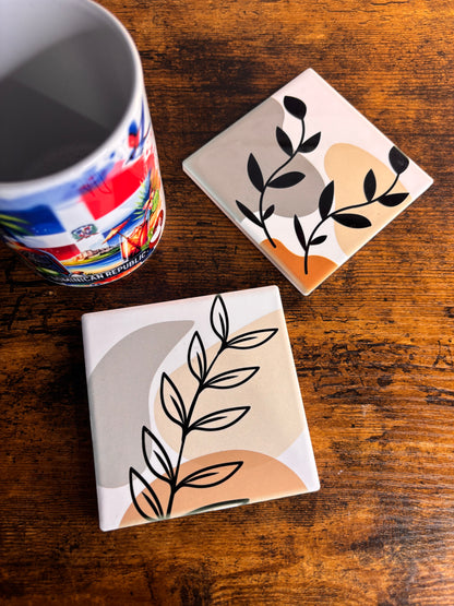 Set de 2 porta vasos para mesas