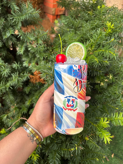 Tumbler Bandera Dominicana 12onz.
