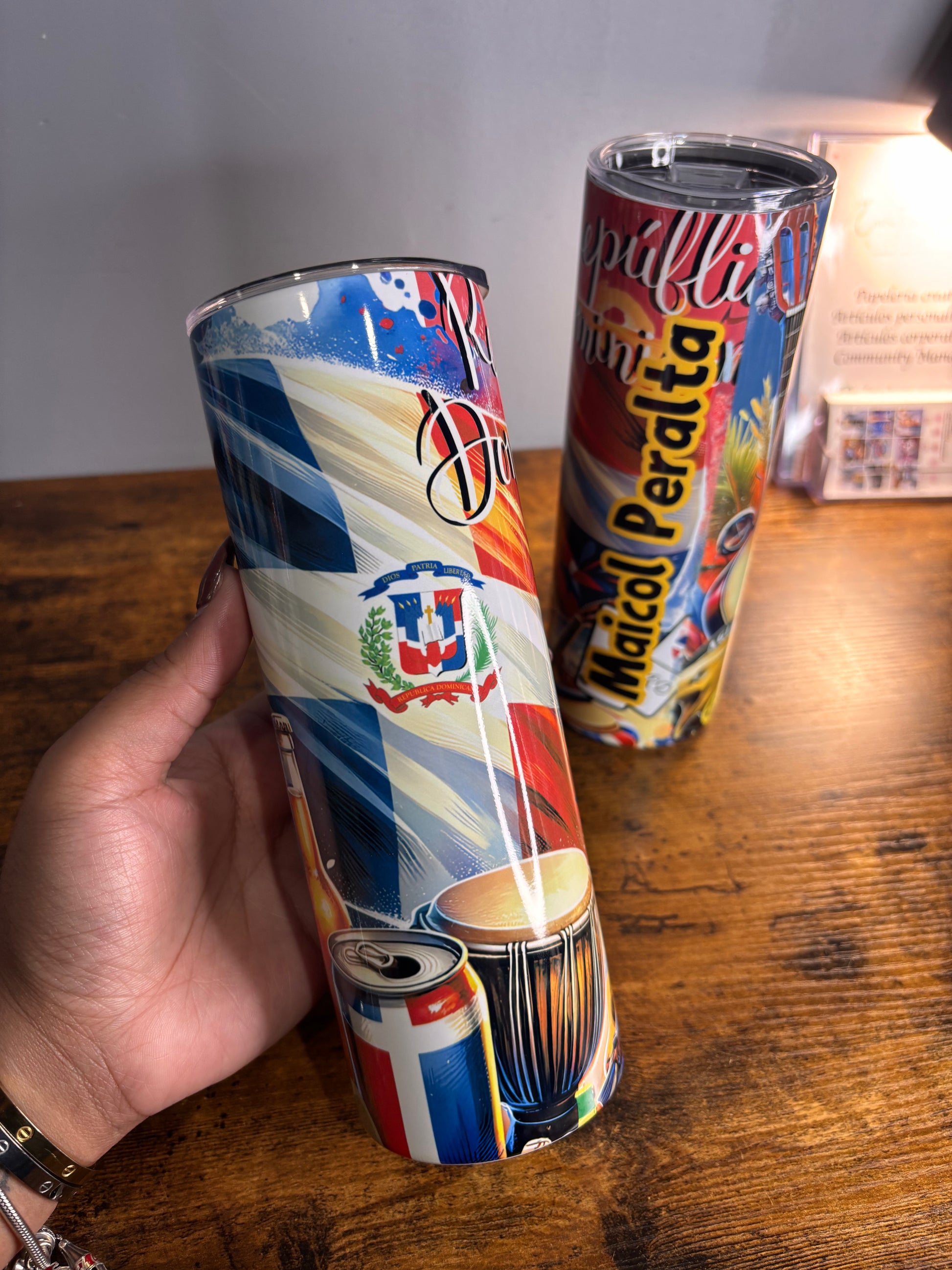 Un Tumbler con Alma Caribeña