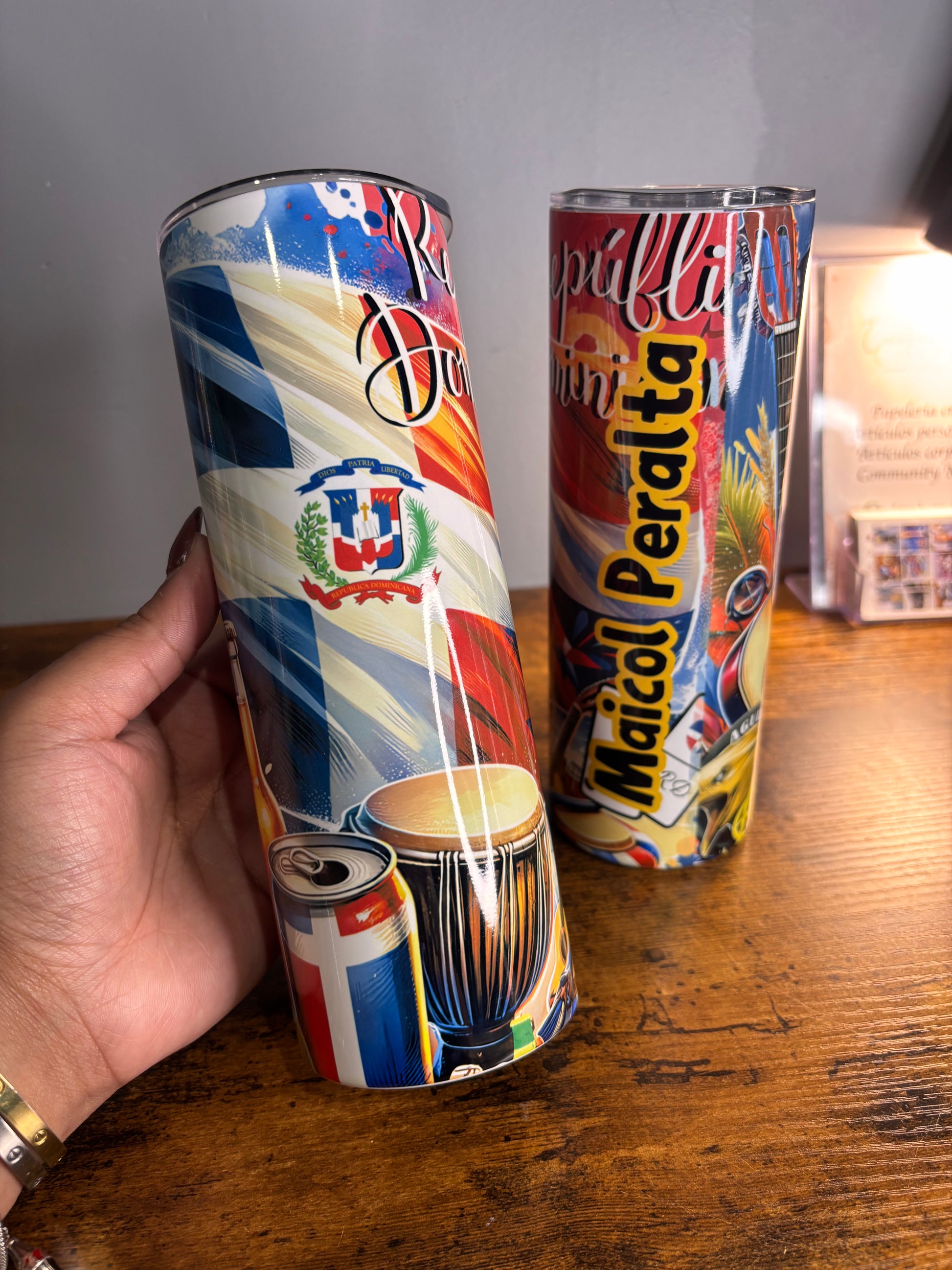 Un Tumbler con Alma Caribeña