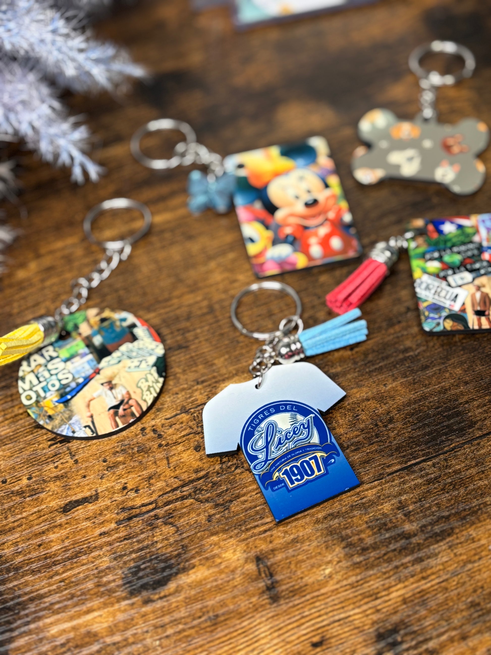 Llaveros personalizados